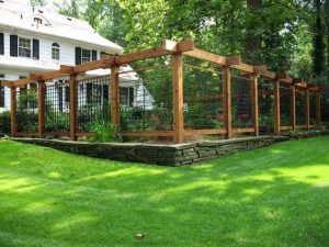 Backyard Garden Fence